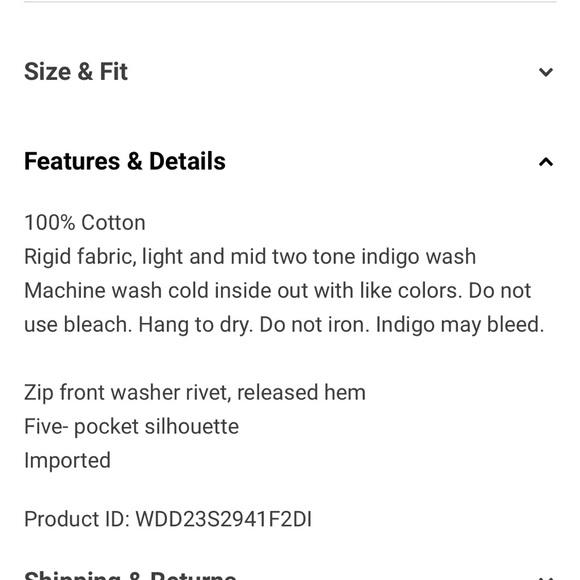 Rag & Bone Sofie Hight Rise Ultra Wide Leg Jeans 24 - Picture 8 of 8